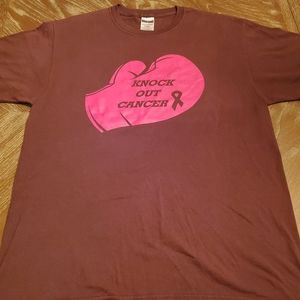 Knock out Cancer/Fight Like a Girl T-shirt